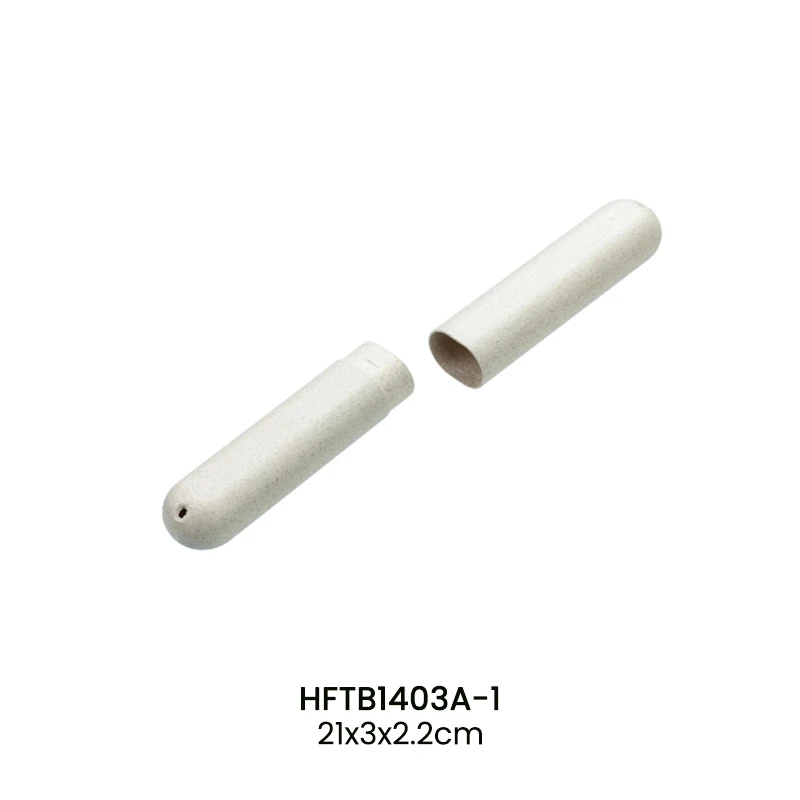 에코 밀 짚 칫 솔 상자&비누 상자 세트